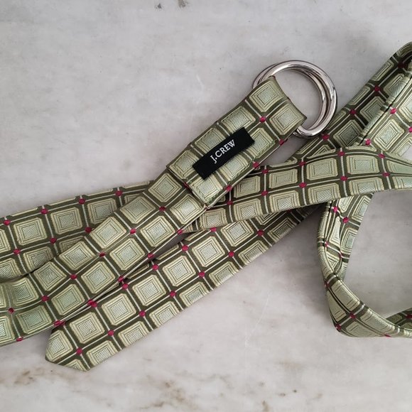 J. Crew Silk D-ring Belt - Excellent Condition! - Picture 4 of 10